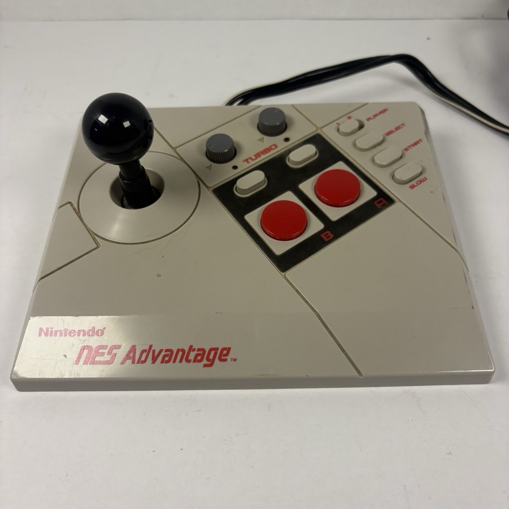 1987 Nintendo NES Advantage Controller NES-026 Joystick Game Pad Tested & Works!